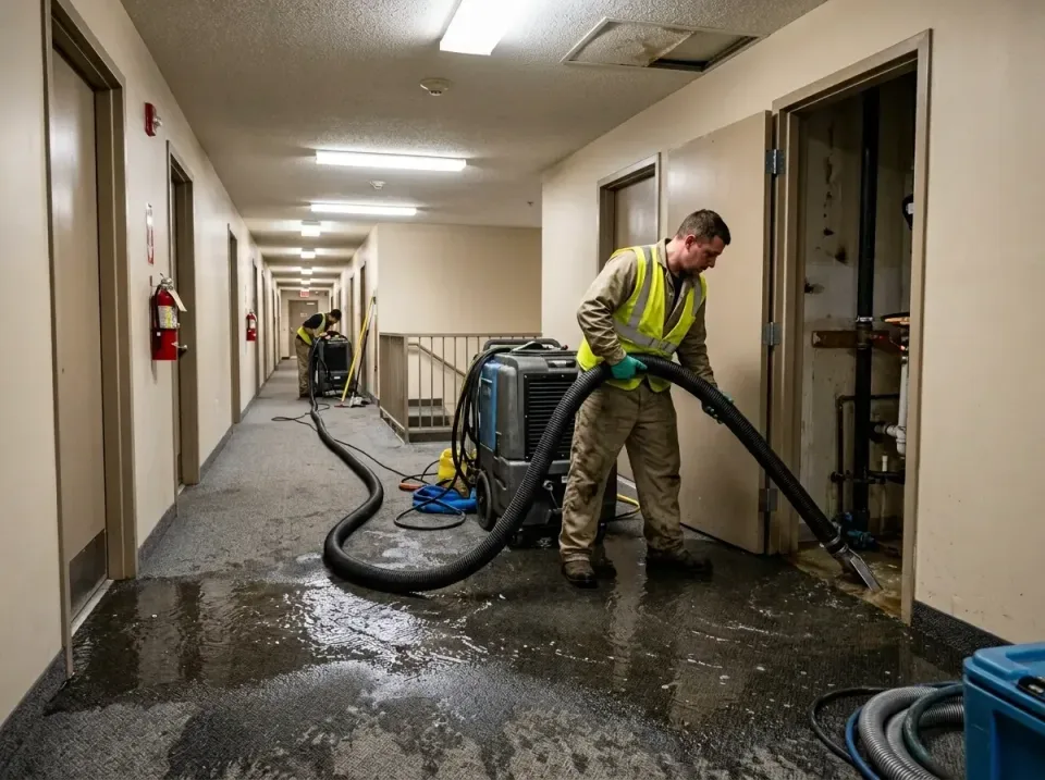 multi-unit-apartment-hallway-f-005 — frequently asked questions, Emergency Burst Pipe Water Extraction & Removal in Exton, PA